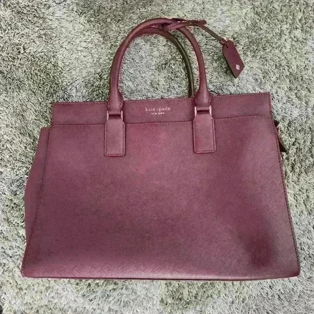 Kate Spade‎ Maroon Cameron with COA